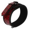 Banoch collar Geometric red halsband patroon rood bdsm 987101334 3 scaled scaled