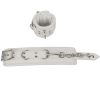 Banoch handboeien van pu leer gevoerd wit bondage 987101777 2 scaled scaled