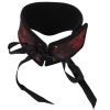Banoch posture Collar leash Courtesan Red halsband met riem rood bdsm 987101790 2 scaled scaled