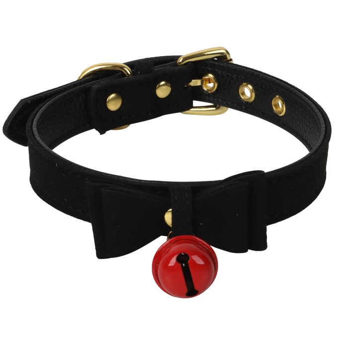 Banoch Collar Catbell Black Halsband Strik Zwart 98710 297 4 scaled scaled