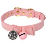 Banoch Collar Catbell Pink Halsband Strik Roze 987101298 1 scaled scaled