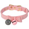 Banoch Collar Catbell Pink Halsband Strik Roze 987101298 1 scaled scaled