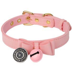 Banoch Collar Catbell Pink Halsband Strik Roze 987101298 1 scaled scaled