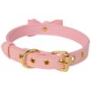 Banoch Collar Catbell Pink Halsband Strik Roze 987101298 2 scaled scaled