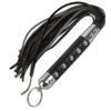 Banoch Flogger zwart Pu Leer Zweep kort 987101150 1 scaled scaled