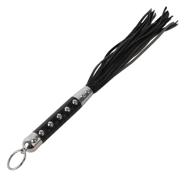 Banoch Flogger zwart Pu Leer Zweep kort 987101150 3 scaled scaled