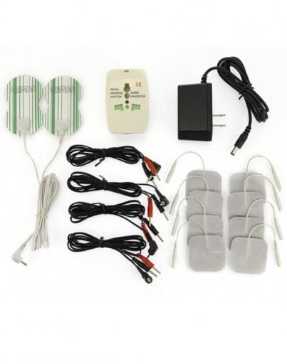 inhoud de verpakking van 4 kanaals powerbox rimba met lcd display rim 7890