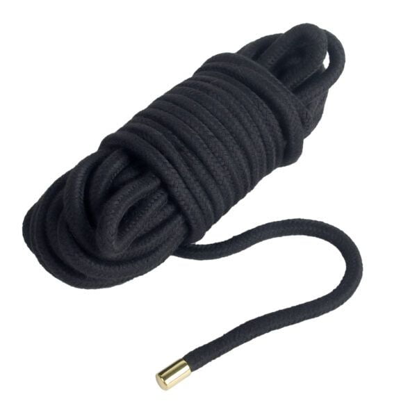 Banoch Bondagetouw extra zacht 10 meter rood & zwart in opbergtas (8) Banoch Bondagetouw extra zacht 10 meter rood & zwart in opbergtas (8)