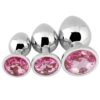 Banoch Buttplug Aurora pink Small Metalen buttplug Diamant steen roze 987102249 10 scaled scaled