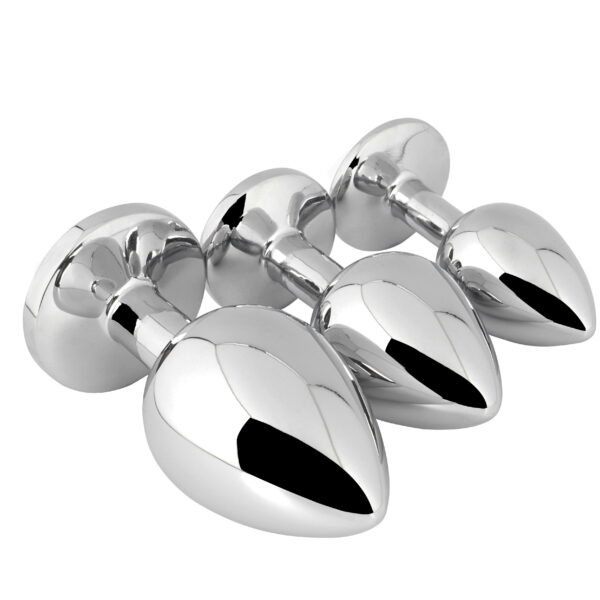 Banoch Buttplug Aurora pink Small Metalen buttplug Diamant steen roze 987102249 11 scaled scaled