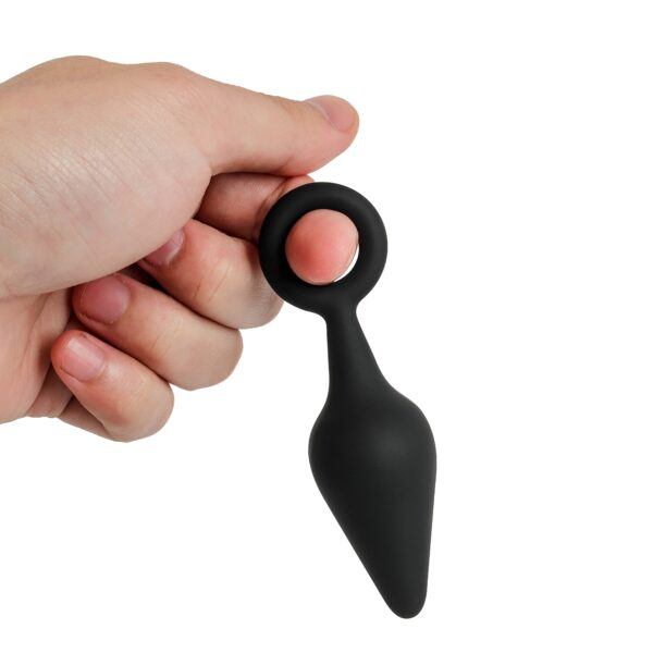 Banoch Buttplug set pull up trio ring zwart Siliconen 98710964 5 scaled scaled