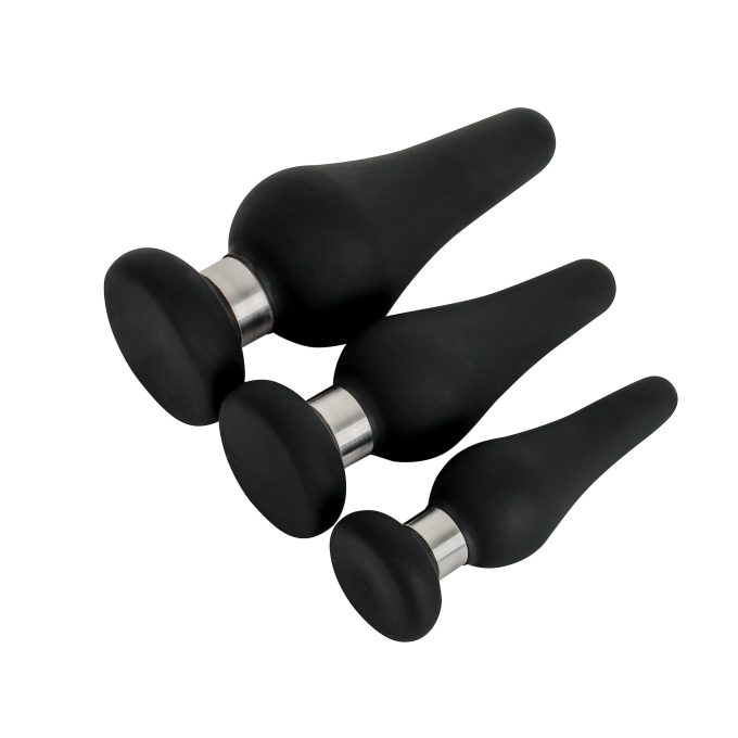 Banoch Buttplug set ring luxe Siliconen zwart 3 delig 987101955 2 scaled scaled