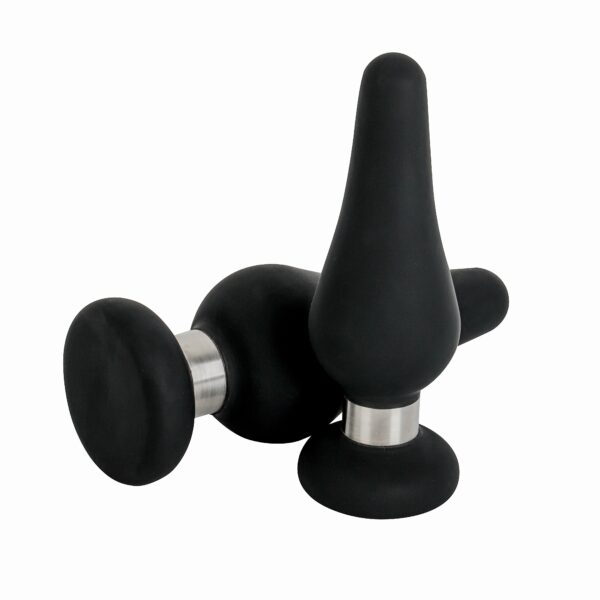 Banoch Buttplug set ring luxe Siliconen zwart 3 delig 987101955 6 scaled scaled