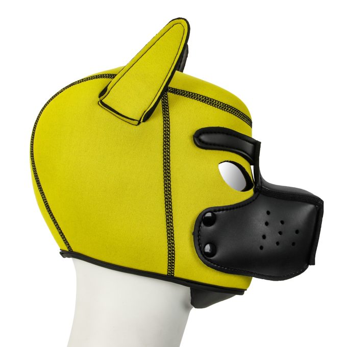 Banoch Lindo Perrito Neoprene honden masker puppy geel 987102341 3 scaled scaled