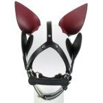 Banoch Mask Horseplay zwart pu Leer ponyplay bit gag masker 987101988 1