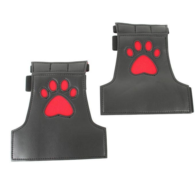 Banoch Perrito Mittones dog paws PU Leer rood Voetje puppy play 987102248 1 scaled scaled
