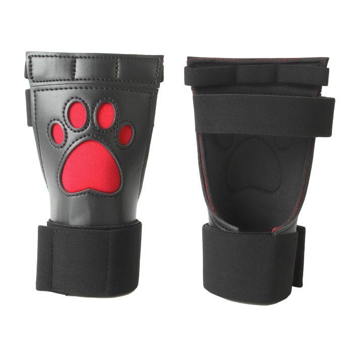 Banoch Perrito Mittones dog paws PU Leer rood Voetje puppy play 987102248 5 scaled scaled