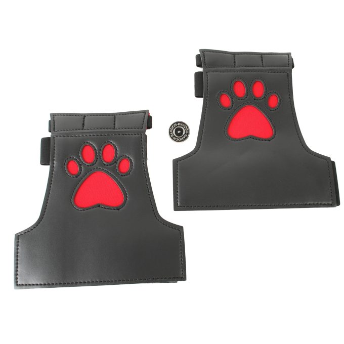 Banoch Perrito Mittones dog paws PU Leer rood Voetje puppy play 987102248 scaled scaled