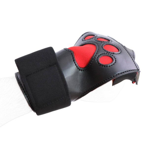 Banoch Perrito Mittones dog paws PU Leer rood Voetje puppy play 987102248 vs 11 Banoch Perrito Mittones dog paws PU Leer rood Voetje puppy play 987102248 vs 11