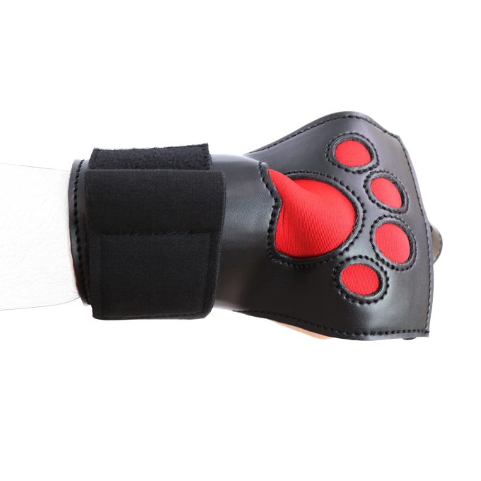 Banoch Perrito Mittones dog paws PU Leer rood Voetje puppy play 987102248 vs 12
