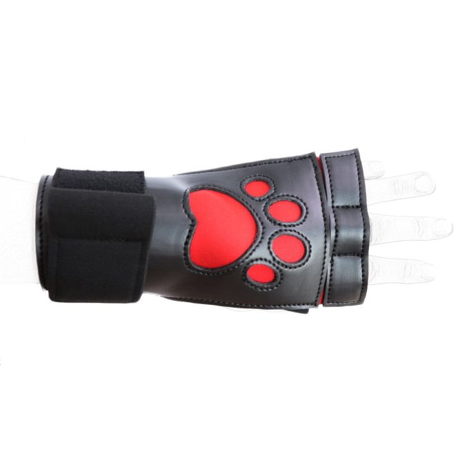 Banoch Perrito Mittones dog paws PU Leer rood Voetje puppy play 987102248 vs 14