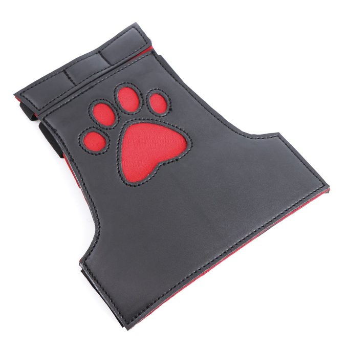 Banoch Perrito Mittones dog paws PU Leer rood Voetje puppy play 987102248 vs 19