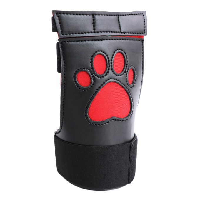 Banoch Perrito Mittones dog paws PU Leer rood Voetje puppy play 987102248 vs 4