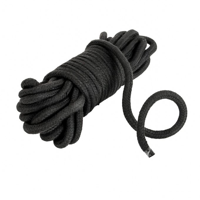 Banoch bondage touw zwart 10 meter katoen zonder kern zacht 987102296 3 scaled scaled