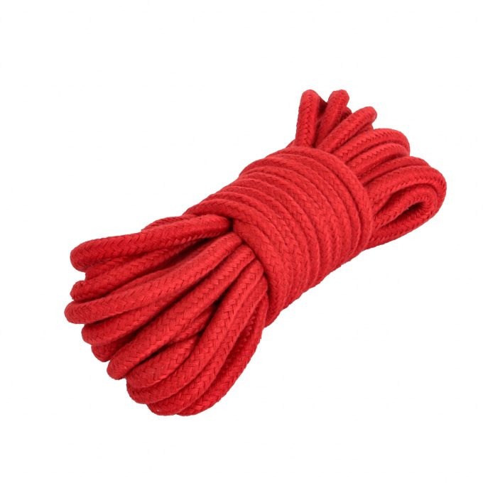 Banoch bondagetouw rood 10 meter katoen zonder kern zacht 987102295 2 scaled scaled