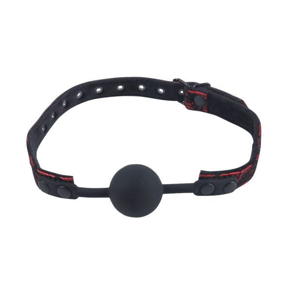 Banoch courtesan ballgag red siliconen Bal ∅ 4 cm (1)