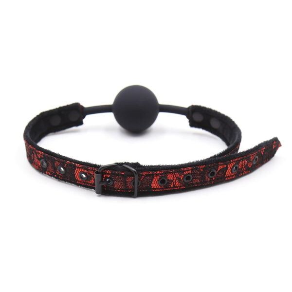 Banoch courtesan ballgag red siliconen Bal ∅ 4 cm 987102246 vs 3