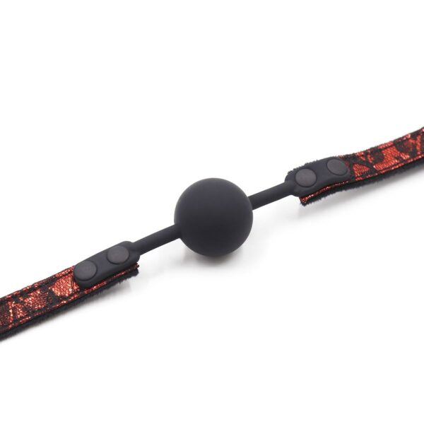 Banoch courtesan ballgag red siliconen Bal ∅ 4 cm 987102246 vs 4