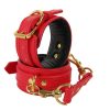 Banoch handboeien van pu leer rood goud bondage 987102334 7 scaled scaled Banoch handboeien van pu leer rood goud bondage 987102334 7 scaled scaled