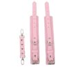 Banoch handboeien van pu leer roze zwart bondage 987102328 5 scaled scaled