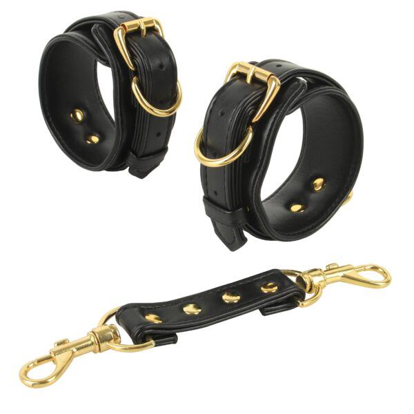 Banoch handboeien van pu leer zwart goud bondage 987102326 6 scaled scaled Banoch handboeien van pu leer zwart goud bondage 987102326 6 scaled scaled