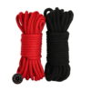 rood zwart bondage touw rood zwart bondage touw