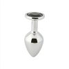 Banoch Buttplug Aurora black Small Metalen buttplug Diamant steen zwart 987102235 7 scaled scaled