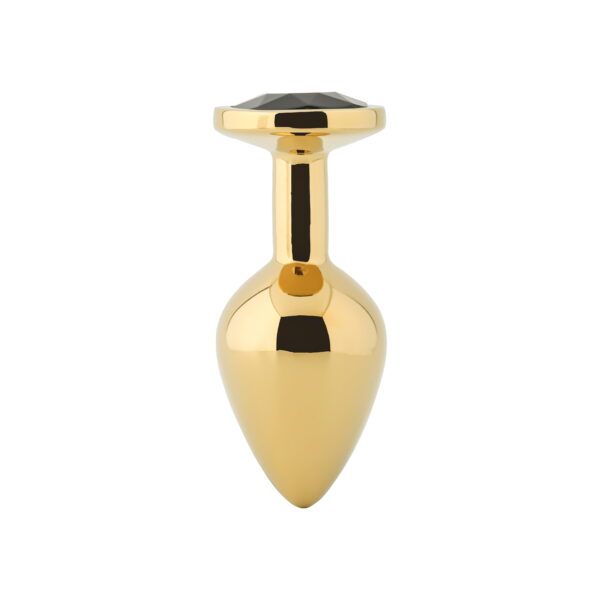Banoch Buttplug Aurora black gold Small Metalen buttplug Diamant zwart 987102232 1 scaled scaled