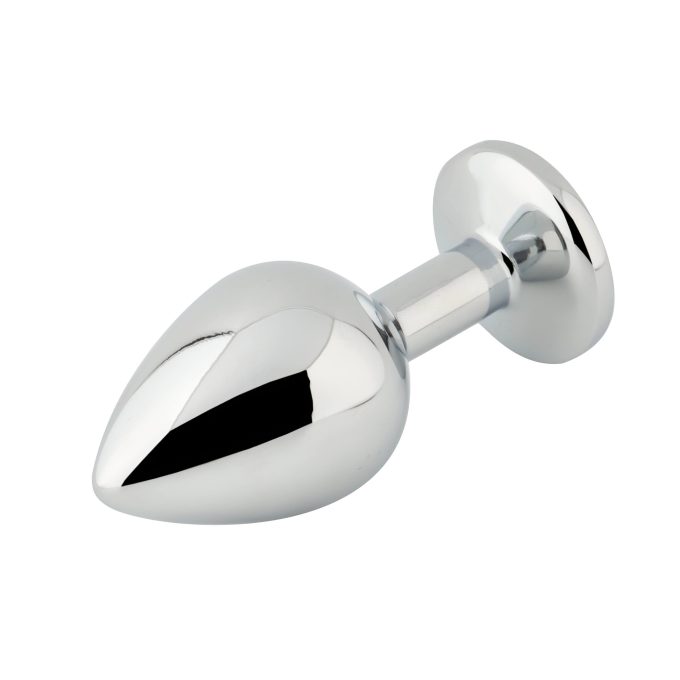 Banoch Buttplug Aurora blue Small Metalen buttplug Diamant steen blauw 5 scaled scaled