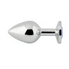 Banoch Buttplug Aurora blue Small Metalen buttplug Diamant steen blauw 7 scaled scaled