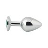 Banoch Buttplug Aurora green Metalen buttplug Diamant steen groen 97102262 5 scaled scaled