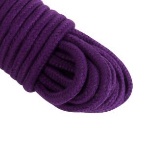 Banoch bondagetouw paars 10 meter katoen zonder kern zacht 11 scaled scaled