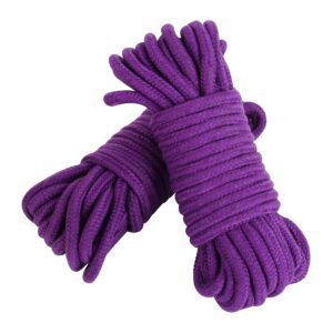 Banoch bondagetouw paars 2 x 10 meter katoen zonder kern zacht 2 scaled scaled