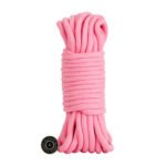 Banoch bondagetouw roze 10 meter katoen zonder kern zacht 2 scaled scaled