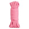 Banoch bondagetouw roze 10 meter katoen zonder kern zacht 3 scaled scaled