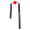 Banoch Ball gag Red Luxe Siliconen Rood 2 scaled scaled