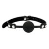 Banoch Ball gag siliconen met verstelbare band Zwart Bal ∅ 4 cm 3 scaled scaled