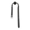 Banoch Ball gag siliconen met verstelbare band Zwart Bal ∅ 4 cm 6 scaled scaled