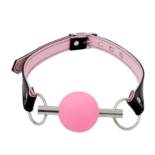 Banoch Ballgag Pink Luxe Siliconen Roze bondage 1 scaled scaled