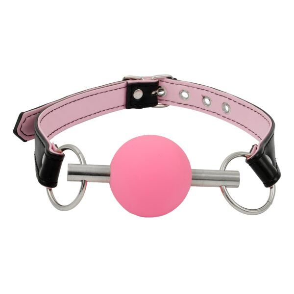 Banoch Ballgag Pink Luxe Siliconen Roze bondage 2 scaled scaled
